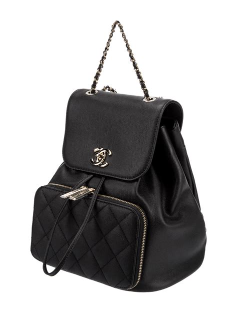 chanel business affinity backpack outfit|chanel business affinity backpack price.